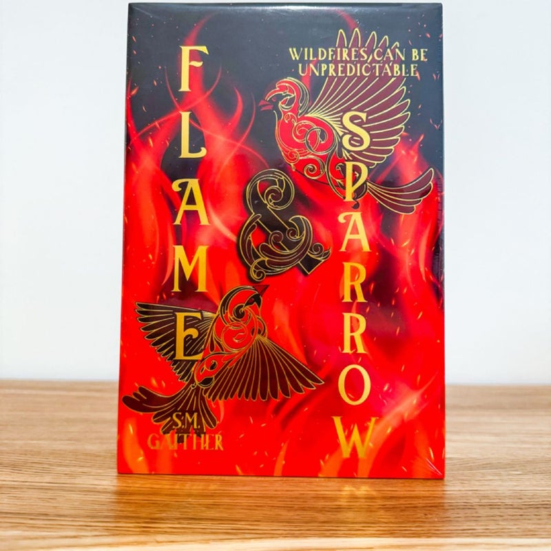 Bookish Box Flame and Sparrow