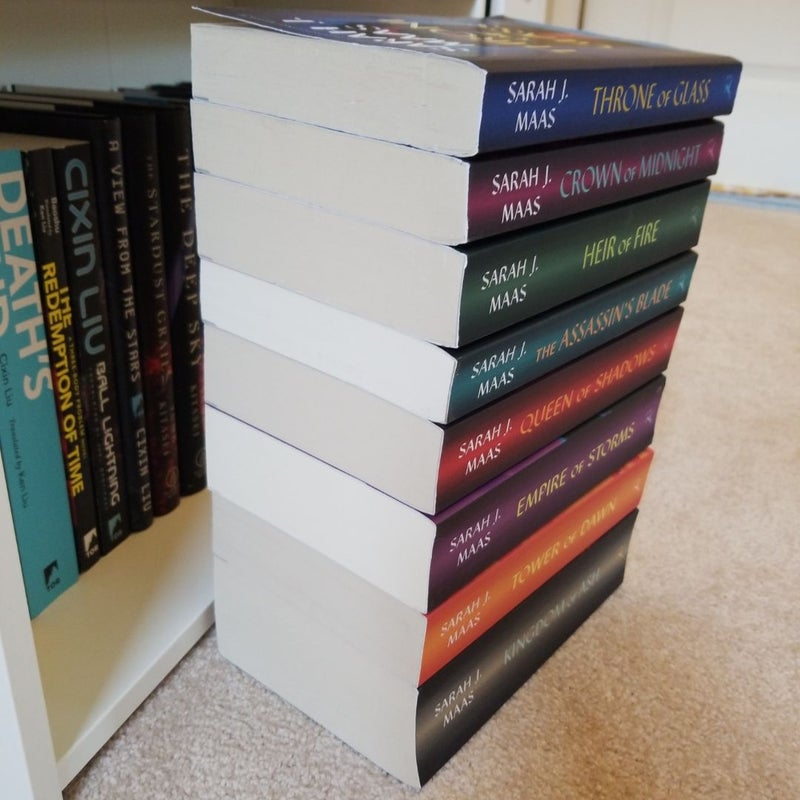 Throne of Glass Complete series 
