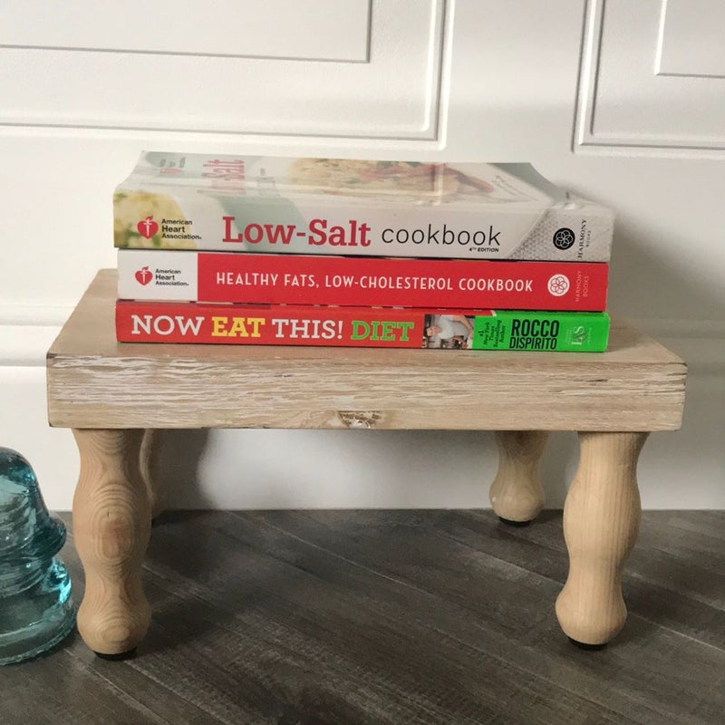 Cookbook Bundle (Now Eat This, Low-Salt Cookbook, Healthy Fats Low Cholesterol Cookbook)