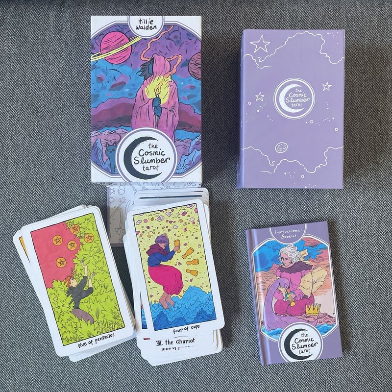 The Cosmic Slumber Tarot deck