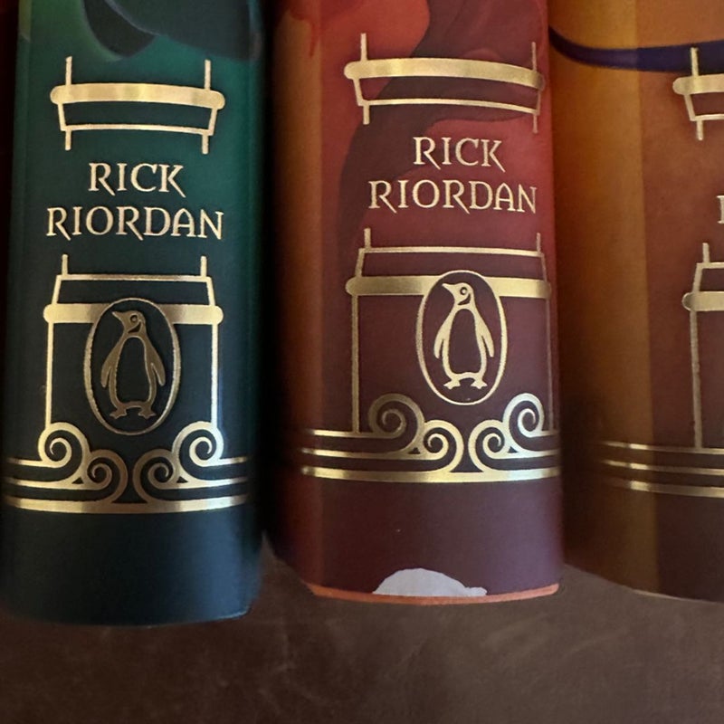 Illumicrate Percy Jackson and the Olympians set signed