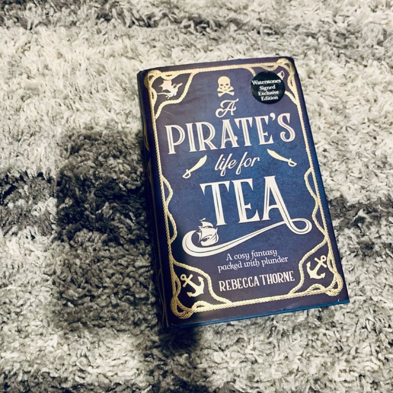 A Pirate’s Life for Tea - Signed Waterstones