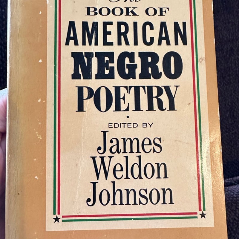 The Book of American Negro Poetry 