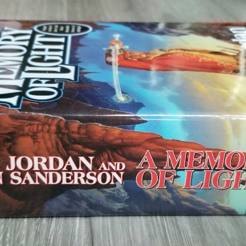 2012 WHEEL OF TIME A MEMORY OF LIGHT BOOK #14 ROBERT JORDAN 1ST ED. SIGNED MINT!