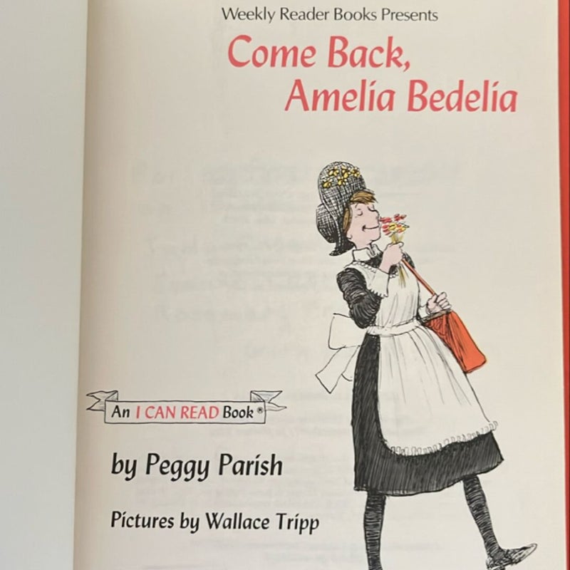 Come Back, Amelia Bedelia