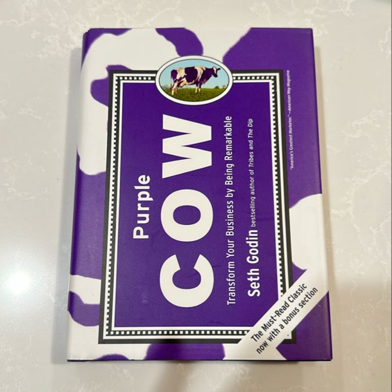 Purple Cow, New Edition