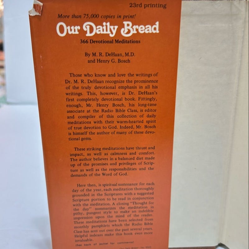 Our daily bread Our daily bread