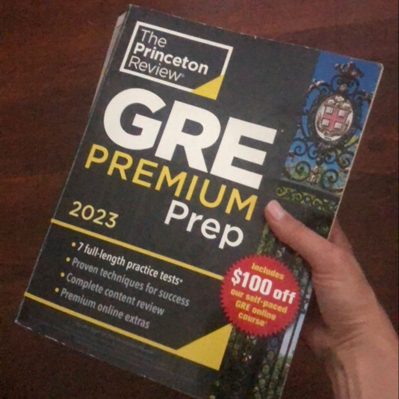 Princeton Review GRE Premium Prep 2023