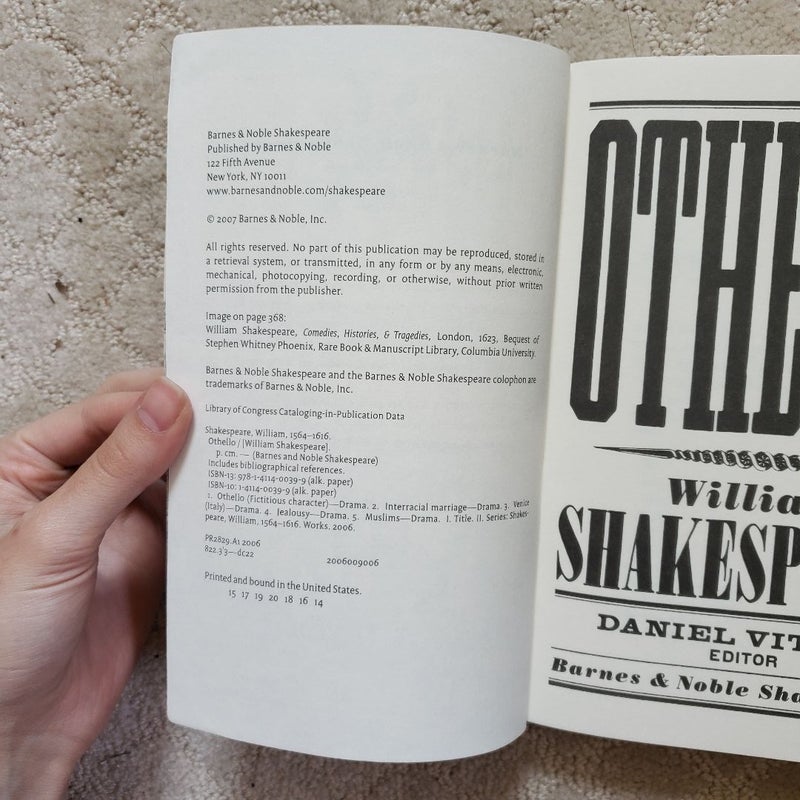 Othello (Barnes & Noble Edition, 2007)
