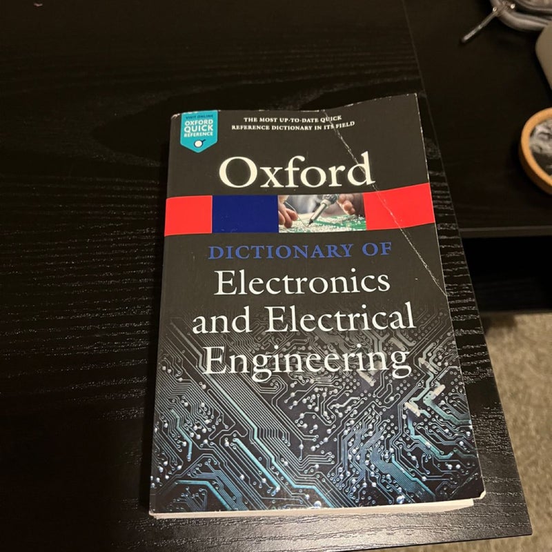 A Dictionary of Electronics and Electrical Engineering