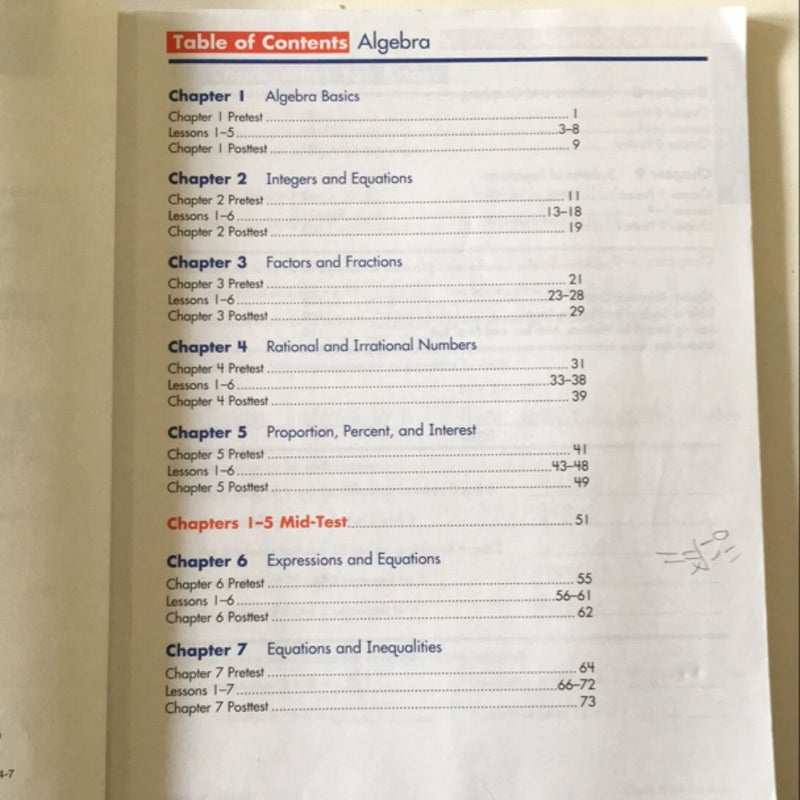 Spectrum Math, Grade 6