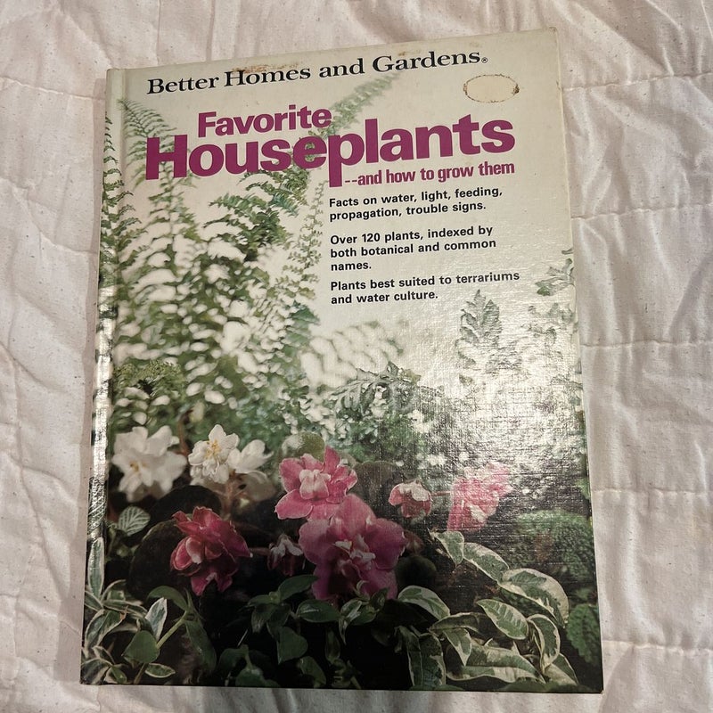 Better Homes & Gardens Favorite Houseplants