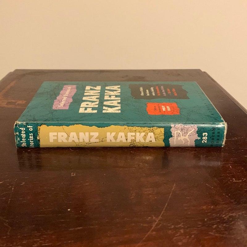 SELECTED STORIES OF FRANZ KAFKA- 1952 Modern Library HC