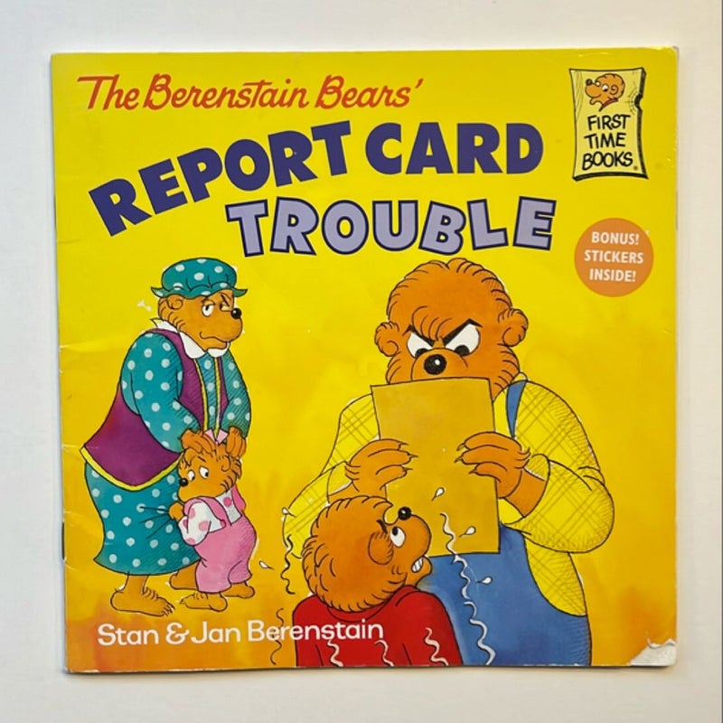 The Berenstain Bears' Report Card Trouble