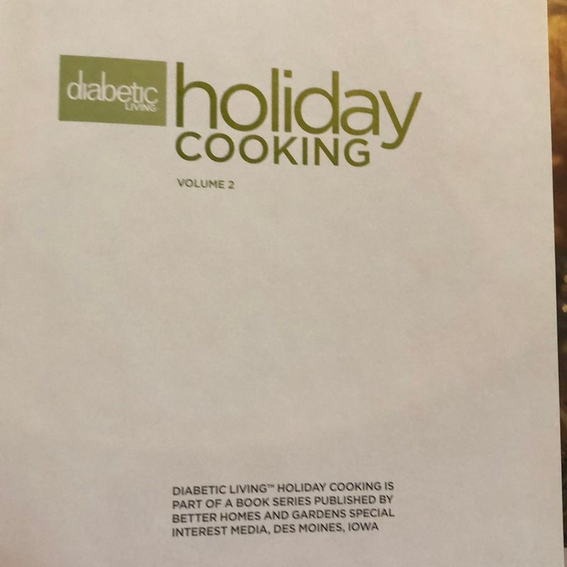 Diabetic Living Holiday Cooking 