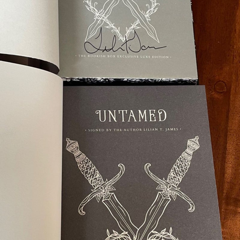 Bookish Box Special Edition of Untainted and Untamed