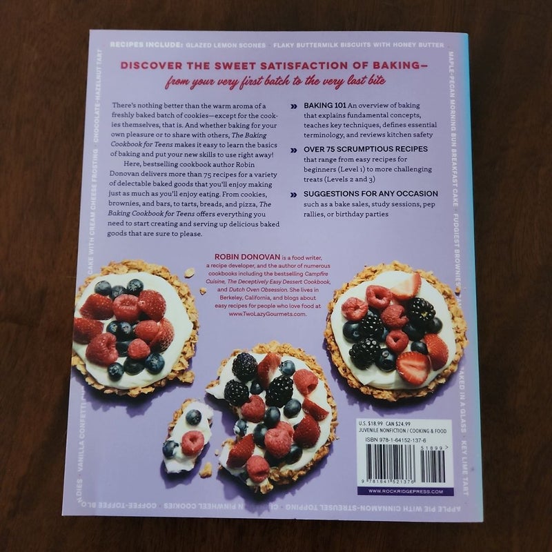 The Baking Cookbook for Teens