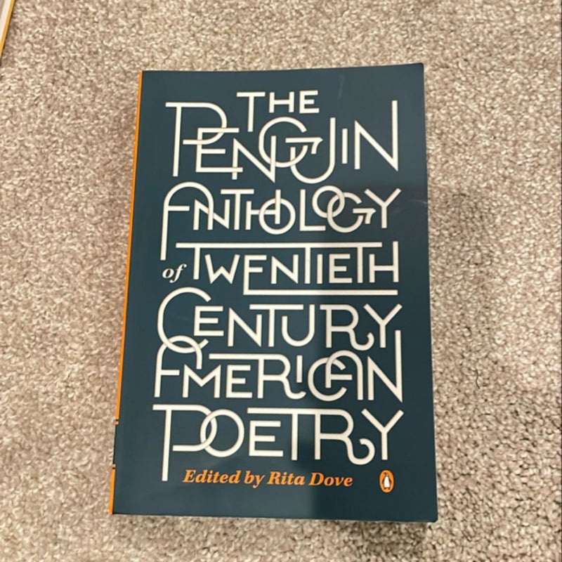 The Penguin Anthology of Twentieth-Century American Poetry