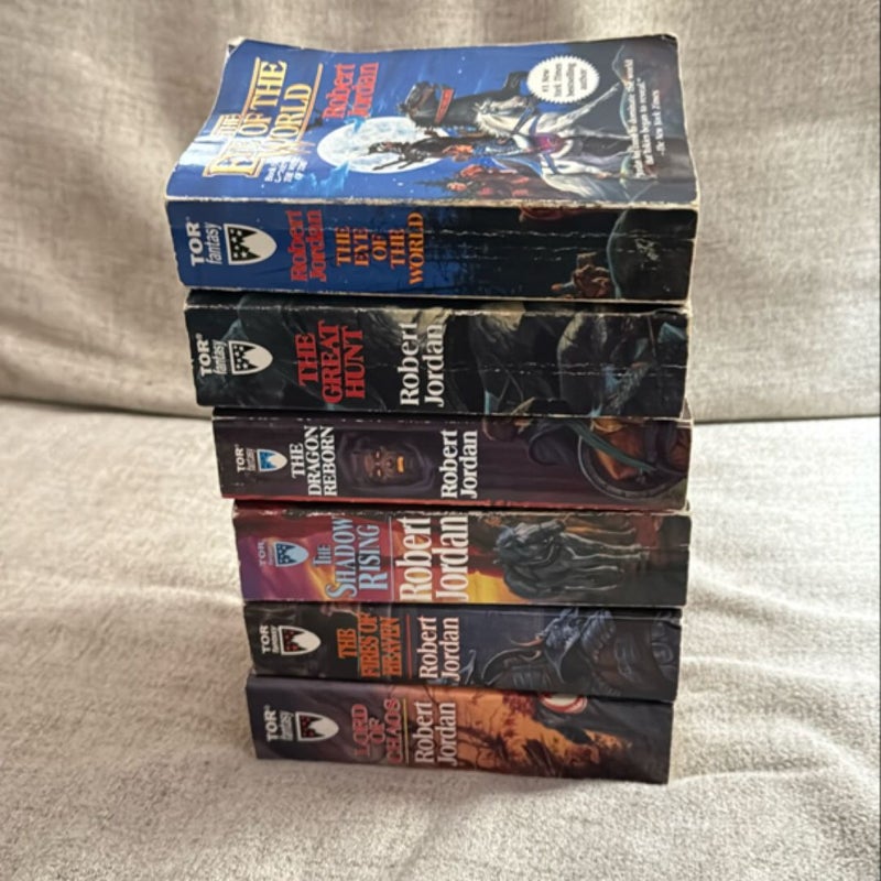 The Wheel of Time Books 1-6