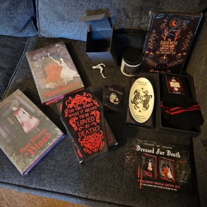 Owlcrate Dressed For Death Halloween box