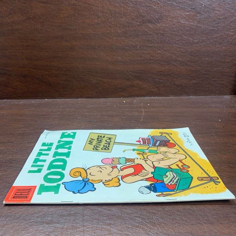 Little Iodine #33 Dell Comics 1956 Jimmy Hatlo My Private Beach Ice Cream Picnic