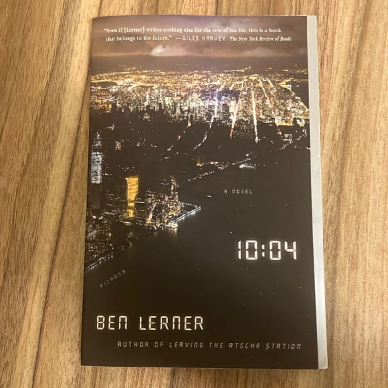 10:04: a Novel