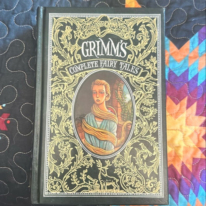 B&N Grimms Complete Fairy Tales Leather