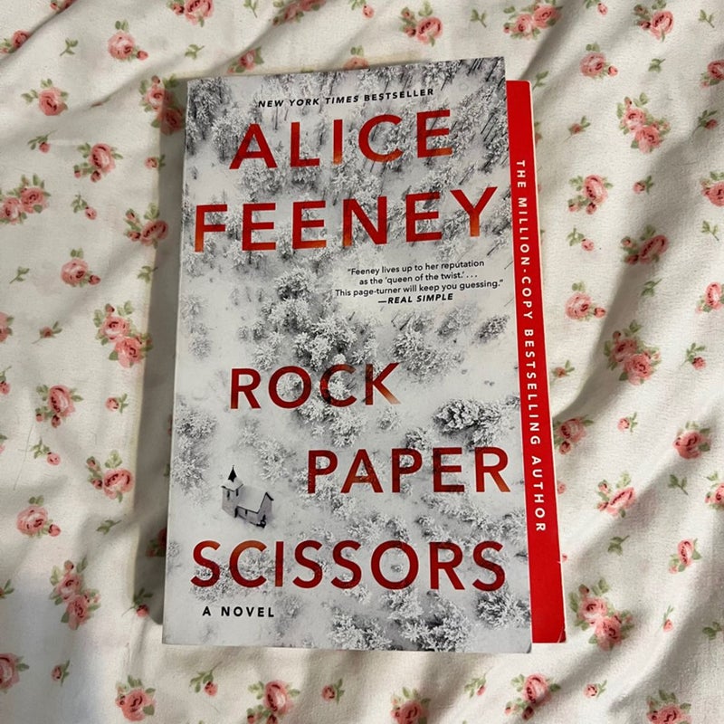 Rock Paper Scissors by Alice Feeney, Paperback