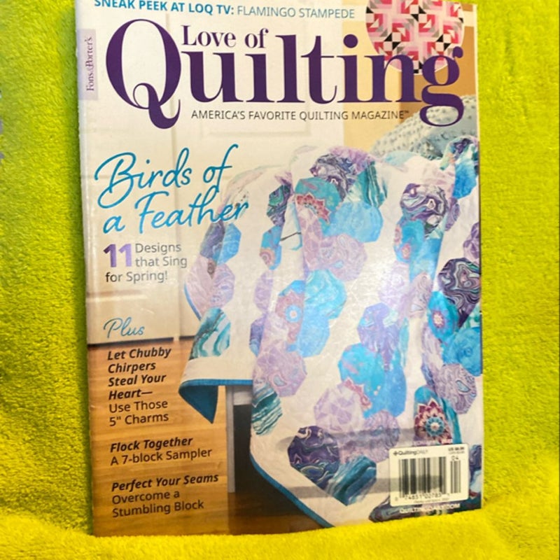 McAlls, American Patch Work, Love of Quilts and Quilters News Letter Bundle Quilt Magazines