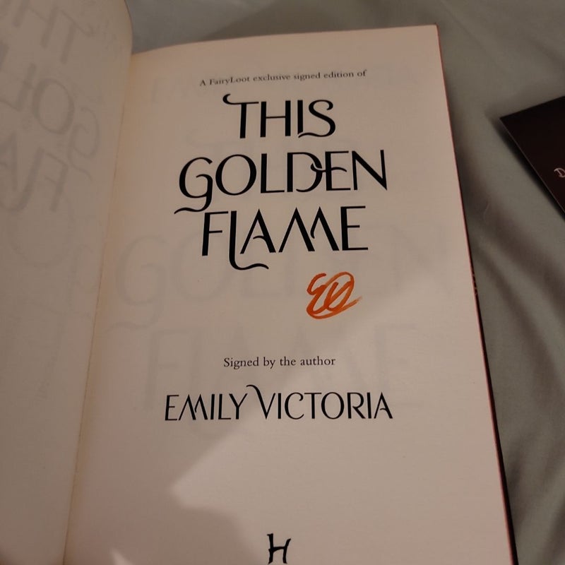 This Golden Flame (Fairyloot Edition)