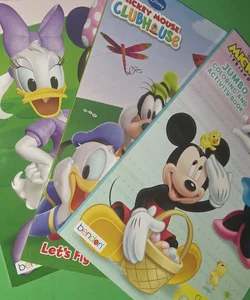 Mickey and Minnie Mouse Coloring Books 