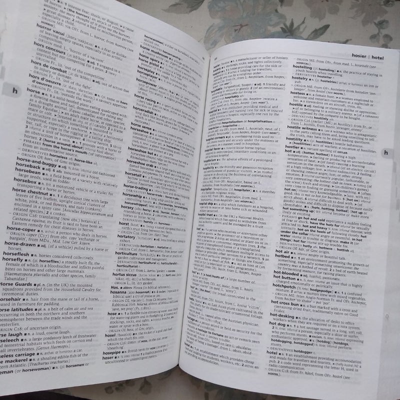 Concise Oxford English Dictionary