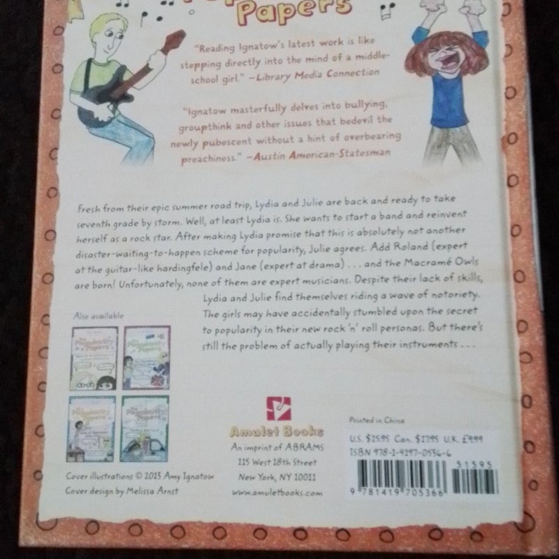 The Popularity Papers: Book Five: the Awesomely Awful Melodies of Lydia Goldbltatt and Julie Graham-Chang