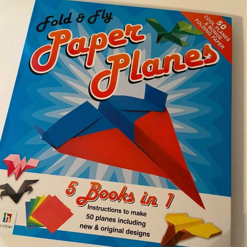 Fold & Fly Paper Planes Instructional Book