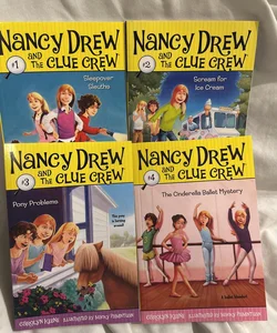 Nancy Drew & The Clue Crew 1-4. Brand New
