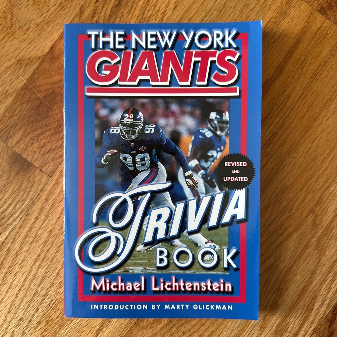 : New York Giants Trivia Questions & Answers: A Gift Book For  Giants Die-Hard Fans: Nfl Superfan: 9798705968664: Lalka, Ozie: Books