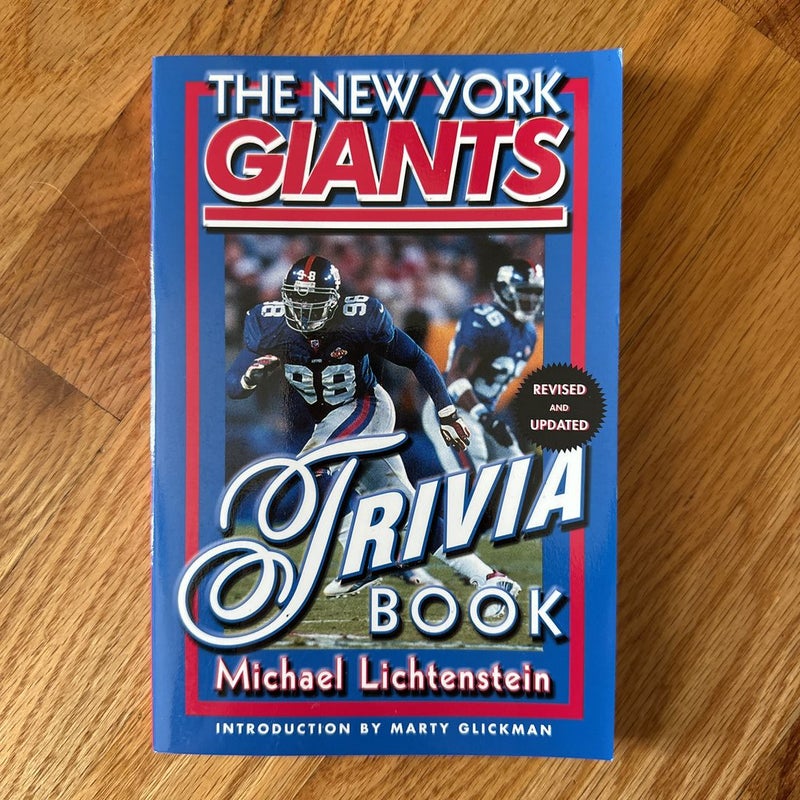 The New York Giants Trivia Book: Revised and Updated [Book]