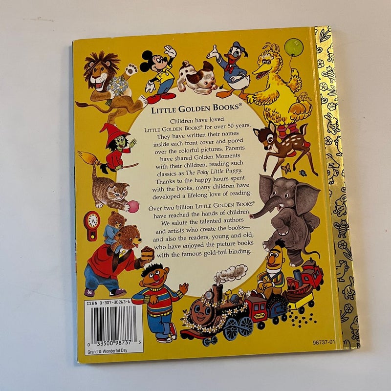 Little Golden Books - Pooh The Grand and Wonderful Day