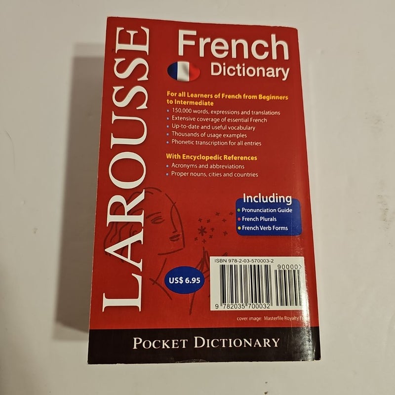 Larousse Pocket French-English/English-French Dictionary