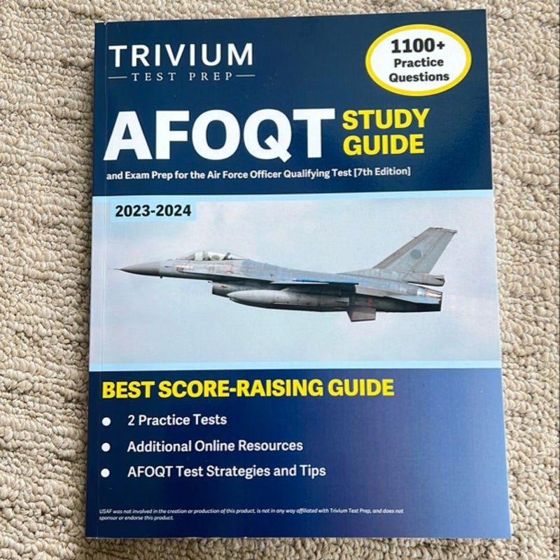 AFOQT Study Guide 2023-2024