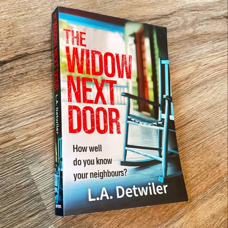 SIGNED The Widow Next Door