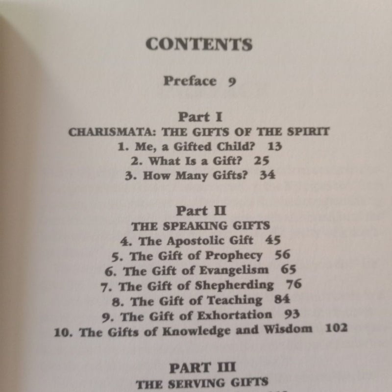 19 Gifts of the Spirit