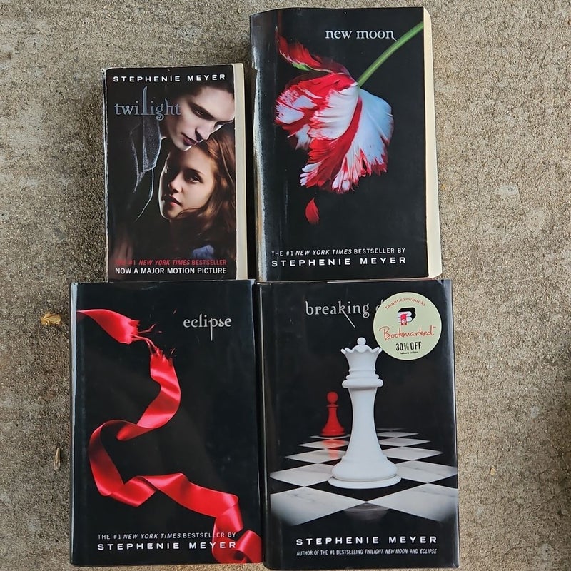 Twilight 4 book set