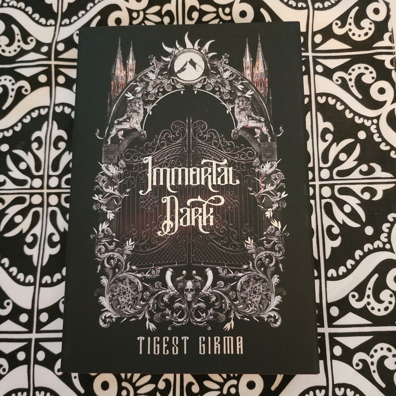 Immortal Dark (Owlcrate Limited Edition - Signed with 2 page overlays)