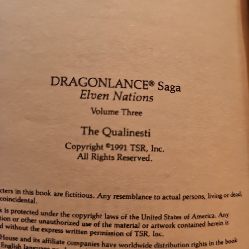 Dragonlance The Qualinesti