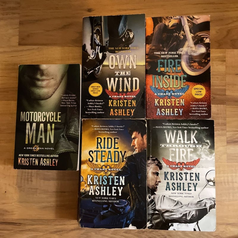 Motorcycle Man & Chaos series books 1-4