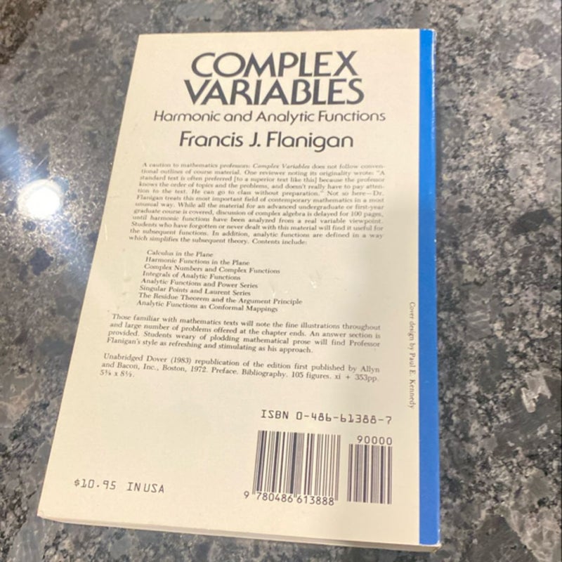 Complex Variables