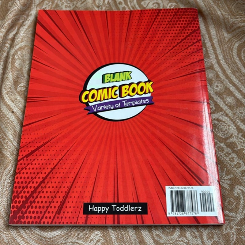 Blank Comic Book