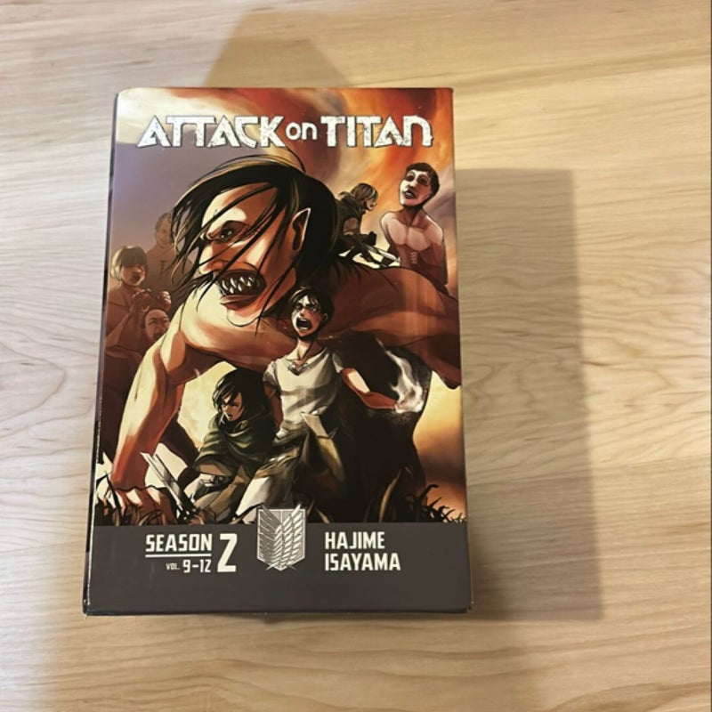 Attack on Titan Season 2 Manga Box Set