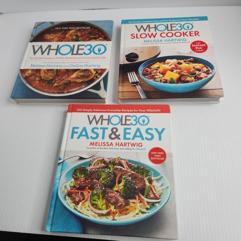 Whole 30 3 book bundle